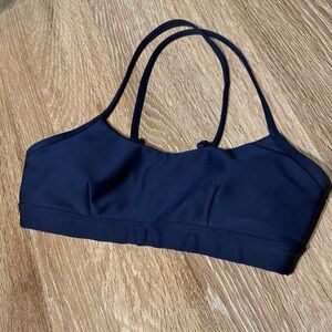 ALO Yoga Midnight Blue Sports Bra